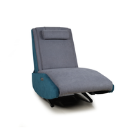 Fauteuil inclinable électrique avec assistance à la levée, canapé pour personnes âgées, tissu bicolore, fauteuil de relaxation pour la maison