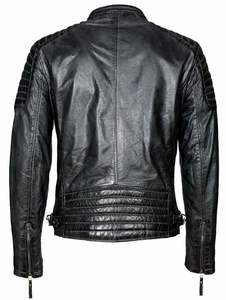 High Quality Biker Customized Fashion Stylish Motorbike <b>Men's</b> Leather <b>Jacket</b> Leather <b>Jacket</b> <b>Men</b> - Product Image 2