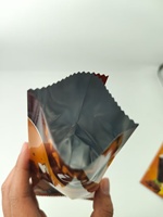 Sacs d'emballage en plastique pour glaces et sucettes glacées, thermoscellés, avec logo imprimé, fermeture arrière
