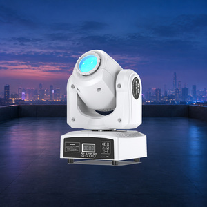 Projecteur de scène à tête mobile 24W avec LED 10W, rotation horizontale 540°, inclinaison verticale 270° pour discothèque, bar, karaoké - Product Image 4