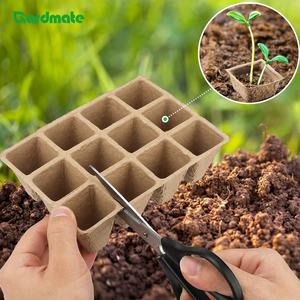 Set di 30 Vassoi per Semina Biodegradabili ed Ecologici, Accessori per Giardinaggio Domestico, per Piante, Fiori e Verdure - Product Image 3