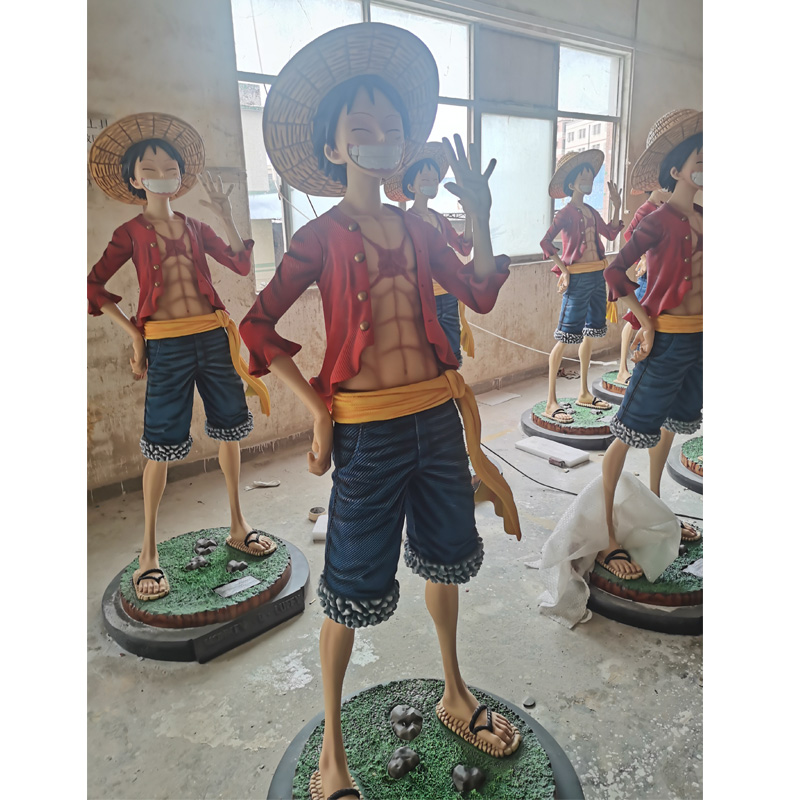 アニメ樹脂工芸品像ワンピースルフィフィギュアモンキーDルフィ