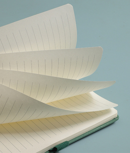 Biểu tượng tùy chỉnh A5 bìa cứng Pu da sang trọng Túi máy tính xách tay in ấn Tạp Chí Nhật Ký dập nổi PU da logo in ấn - Product Image 6