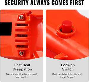 <span class=keywords><strong>Vibrator</strong></span> Beton Mini Portabel Listrik 110 Volt, <span class=keywords><strong>Vibrator</strong></span> Beton Genggam untuk Jarum Beton 35mm - Product Image 4