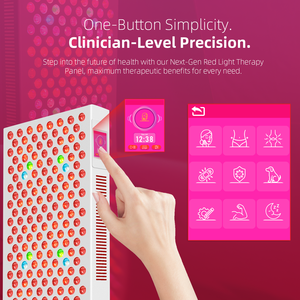 Dispositivo di Trattamento Fisico Redfy di Grado Medicale con 9 Modalità, Macchina <span class=keywords><strong>PDT</strong></span> Facciale a LED, Pannello per Terapia a Luce Rossa e Infrarossi per Tutto il Corpo - Product Image 2