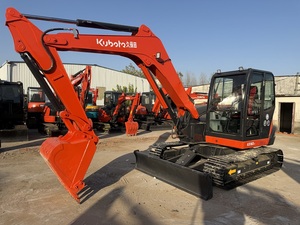 Excavadora de cadenas usada Kubota KX183 de 8 toneladas, excavadora de construcción Kubota de segunda mano en venta - Product Image 1
