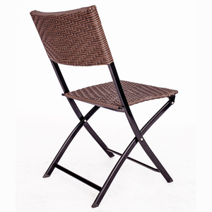 <span class=keywords><strong>Chaise</strong></span> pliante en rotin pour salon, prix direct d'usine, meubles portables, gain de place, fête, camping - Product Image 2