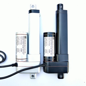 Actuador Lineal con Soporte, Motor DC de Alta Velocidad y Largo Recorrido, Actuador de 400 mm, Varilla de Empuje Eléctrica de 3000 N - Product Image 1