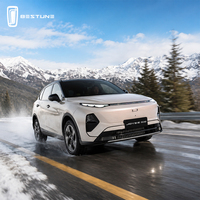 FAW Bestune JOYEE S08 SUV électrique pur à charge rapide 210 km, conduite à gauche, 5 places avec vitres électriques, voiture électrique haute vitesse
