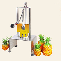 China Groothandel Hoge Efficiëntie Eenvoudig te Gebruiken Ananas Schil- en Ontpitmachine voor Fruitverwerking