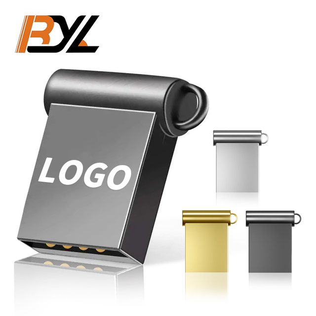 Mini USB Flash Drive 1GB 2GB 4GB 8GB 16GB 32GB 64GB 128GB 256GB 512GB 1TB 2TB Metal USB Pendrive 2.0 3.0