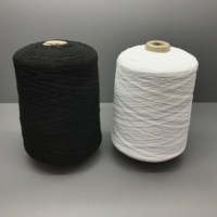 Fil élastique en caoutchouc à double enveloppe pour le tricot de chaussettes, matière première pour les chaussettes de football