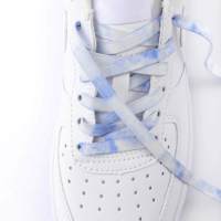 Lacets de chaussures d'extérieur imprimés personnalisés de 6MM baskets de loisirs lacet plat unisexe sans lacet élastique avec serrure à lacet en métal