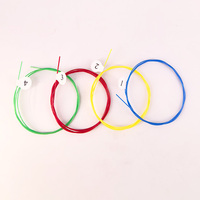 Vente en gros de cordes de couleur ukulélé corde en nylon petit jeu de quatre cordes accessoires standard d'usine à bas prix