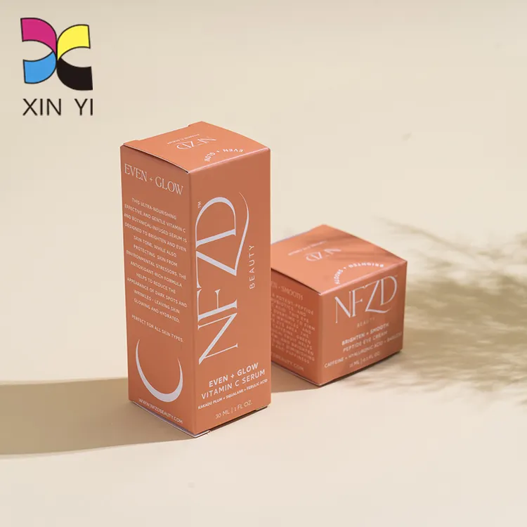 Boîte de beauté cosmétique avec logo personnalisé Boîtes d'emballage de brillant à lèvres