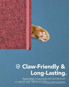 Casa para Gatos de Fieltro Acústico Personalizada, Kit Modular de Escondite Absorbente de Sonido para Gatos Pequeños, Decoración Moderna para el Hogar de Mascotas - Product Image 5