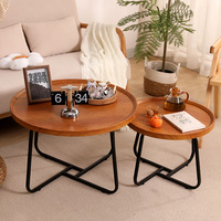 Table d'appoint de style japonais pour salon, chambre ou hôtel, meuble multifonctionnel pour la maison, table basse