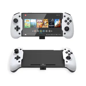 Controle duplo para nintendo switch/oled, joystick sem fio com 6 eixos, vibração, para jogos de console