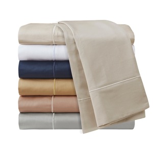 100% Cotton 300TC Duvet Cover Plain Silk <strong>Soft</strong> Twin Full Queen king Flat <strong>Sheet</strong> Fitted <strong>Sheet</strong> Set With Pillow case - Product Image 1