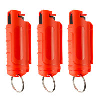 Vente en gros usine OEM de vaporisateurs de défense liquides 20ml, rechargeables, étanches, avec base magnétique, format porte-clés, parfaits pour le camping