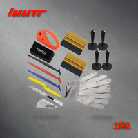 Kit d'outils de pose de film plastique pour vitres de voiture et application de vinyle