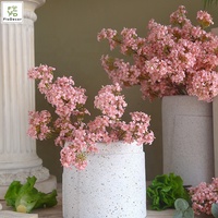 Sutra buatan ungu antik penjualan laris bunga simulasi pesta pernikahan dekorasi pengaturan ruang tamu