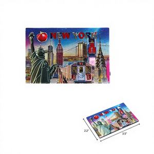 Aimant de New York 3,5"X2,2" Modèle 376163 Nouvelle collection d'aimants pour réfrigérateur - Product Image 1