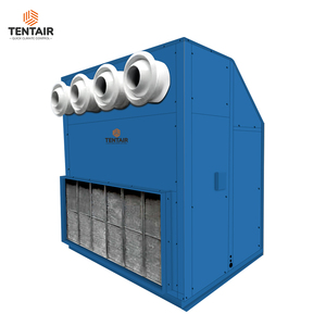 Enfriador de Aire, Unidad de Manejo de Aire, 100kw, Serpentín de Agua Fría, 20 Toneladas, HRV, Aire Acondicionado Industrial Central - Product Image 1