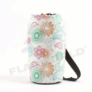 Wholesale Custom Logo Fashion Design 210D Waterproof Polyester Unisex Handbag/<b>Beach</b> Bag with Zipper Closure - Product Image 6