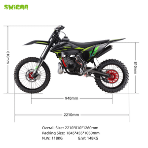 Motocross SWICOO K8 MT250 <span class=keywords><strong>250CC</strong></span> <span class=keywords><strong>2T</strong></span>, moto tout-terrain à essence pour adultes, moto à essence - Product Image 1