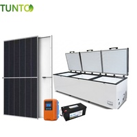 Морозильный ларь Tunto Green Power T2-BD-1380L 1380 л с верхней загрузкой, на солнечной энергии, для коммерческого и домашнего использования, с компрессорным охлаждением (-23°C) для рыбы