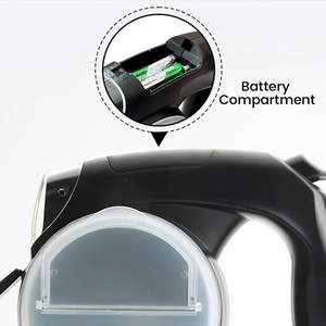 Guinzaglio Retrattile Automatico a LED per Cani di Grossa Taglia Nero Prodotto per Animali Domestici con Logo Personalizzato Vendita all'Ingrosso dal Produttore - Product Image 5