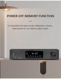 BT 5.0 pré/post-ampli 100 watts * amplificateur de puissance <span class=keywords><strong>Audio</strong></span> numérique 4 canaux 1u amplificateur numérique pour Performance commerciale de magasin - Product Image 4