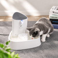 Fontaine à eau intelligente pour animaux de compagnie, silencieuse, à circulation automatique, filtration en 4 étapes, nouveau modèle, adaptée aux chats et aux chiens