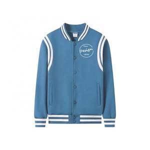 เสื้อฮู้ดแบบมีซิปสำหรับผู้ชายเสื้อฮู้ดแนวสตรีทเสื้อเบสบอลมีซิปพิมพ์โลโก้แบบกำหนดเอง - Product Image 4