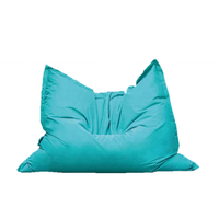 Fauteuil de plage géant en tissu moderne, type pouf, pour l'extérieur