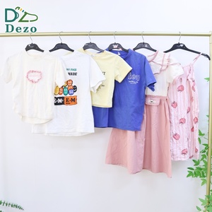 Pantalones, Faldas <span class=keywords><strong>y</strong></span> Camisetas de Algodón para Niños, Verano, Unisex, Usados, Directo de Fábrica Dezo, Precio de Liquidación al por Mayor, Surtido Aleatorio - Product Image 3