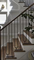 Modernes Minimalistisches Gerades Geländer aus Verzinktem Stahl Treppengeländer Sicherheitszaun Handlauf für Balkon Krankenhaus Innenhof Maßgefertigt