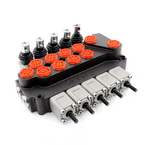 Vanne hydraulique DCV40Z avec commande manuelle ou commande par solénoïde DSG |   Vanne directionnelle multi-voies |   Personnalisation complète OEM ODM acceptée - Product Image 3