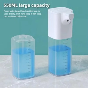 Nuevo Dispensador de Jabón Automático de Escritorio, Inalámbrico, Portátil, Recargable por USB, Resistente al Agua, Montado en la Pared, Máquina de Espuma sin Contacto para el Hogar - Product Image 3