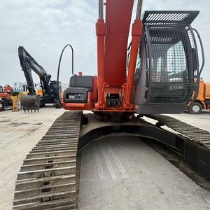 Excavadora de cadenas Hitachi Zaxis 240 usada, modelo 2020, 24 toneladas, color rojo, máquina de excavación hidráulica con válvula Kawasaki y control PLC - Product Image 6