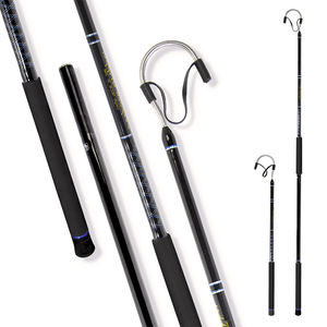 2 Sections Gaff de pêche amovible 180cm Big Game <span class=keywords><strong>Thon</strong></span> Fishing Trolling Gaff Hameçon en acier inoxydable avec poignée EVA Equipement de pêche - Product Image 1