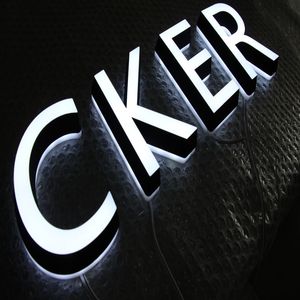 HS bán buôn tiêu chuẩn thư kênh mini <span class=keywords><strong>LED</strong></span> Acrylic 3D dấu hiệu ánh sáng - Product Image 6