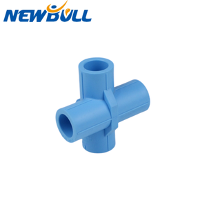 Nuevos productos Conector en T duradero de 4 vías Latón y plástico <span class=keywords><strong>PPR</strong></span> Conexión cruzada Suministro de agua Conexión de soldadura de tamaños 20mm 25mm - Product Image 5