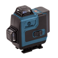 Niveau laser vert FL01 16 lignes Niveau laser de construction industrielle auto-nivelant à 360 degrés Niveau laser à lignes croisées