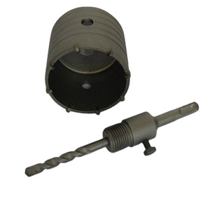 บิตเจาะแกน TCT สำหรับ<span class=keywords><strong>บล็อก</strong></span>อิฐผนังคอนกรีตเครื่องตัดเลื่อยหลุมคอนกรีตแบบแห้ง HM - Product Image 6