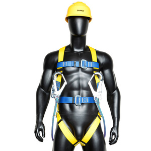 Arnés de Seguridad para Trabajo en Altura, Arnés de Cuerpo Completo de 5 Puntos de Poliéster, Resistencia a la Rotura de 1200 Kg, con Anillo en D de Acero Inoxidable - Product Image 3