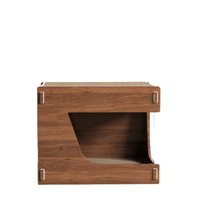 Grande griffoire moderne pour chat avec nid intégré, résistante à l'usure, sans éclats, durable, meuleuse de griffes, maison-villa, aucun assemblage requis