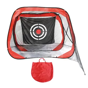 Pop Up Golf Cage Net mit Target Sheet Golf Tragbare Swing Trainings hilfen Driving Range für Outdoor und Indoor