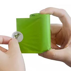 Custom Logo Printed Design <b>Compostable</b> Disposable Go Out Easy to Carry Dog Poop <b>Bags</b> Biodegradable Pet Poop <b>Bags</b> - Product Image 3